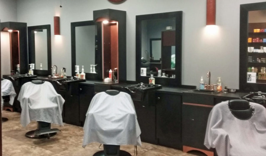 Commercial hair salon
